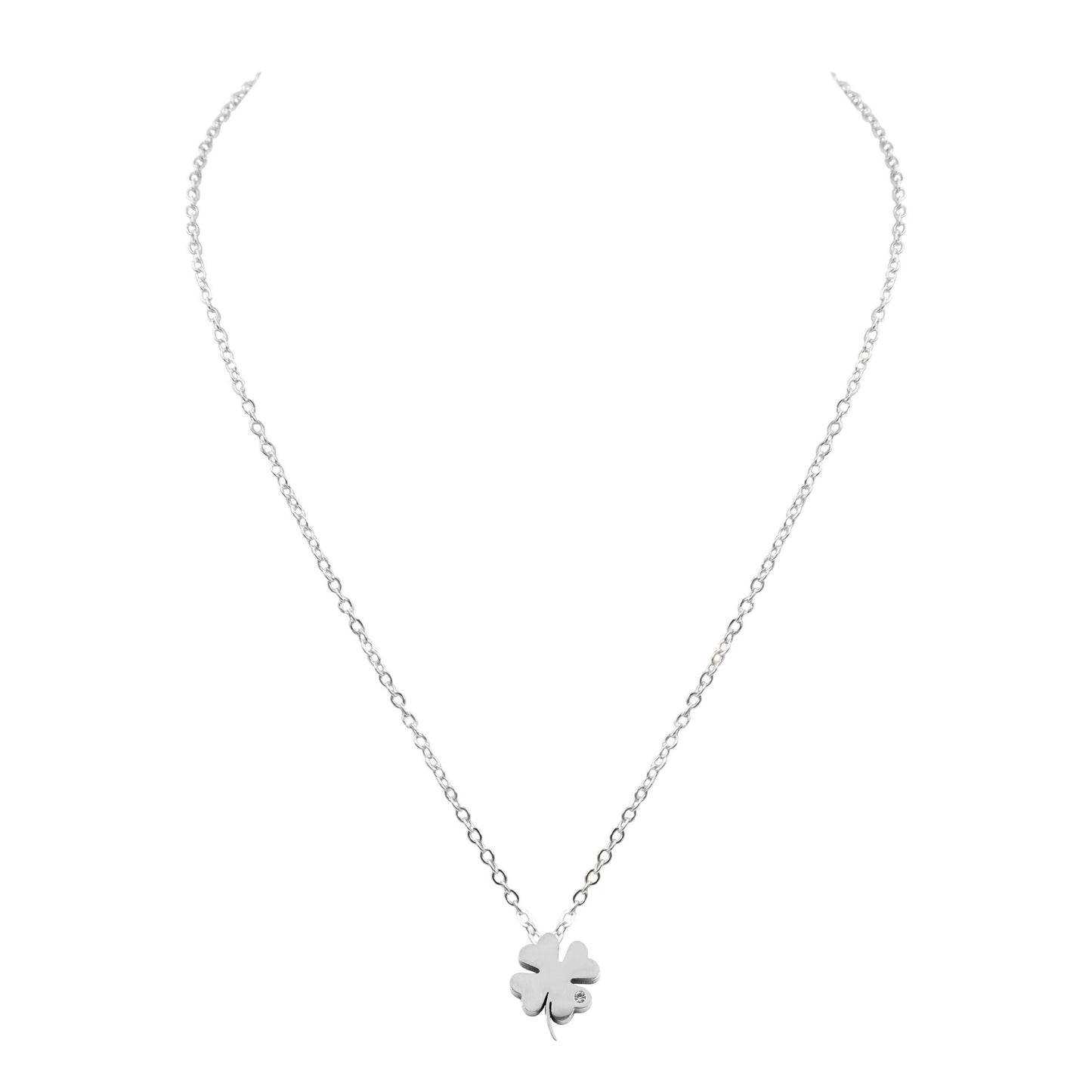 Lucky Collection - Silver Quinn Necklace