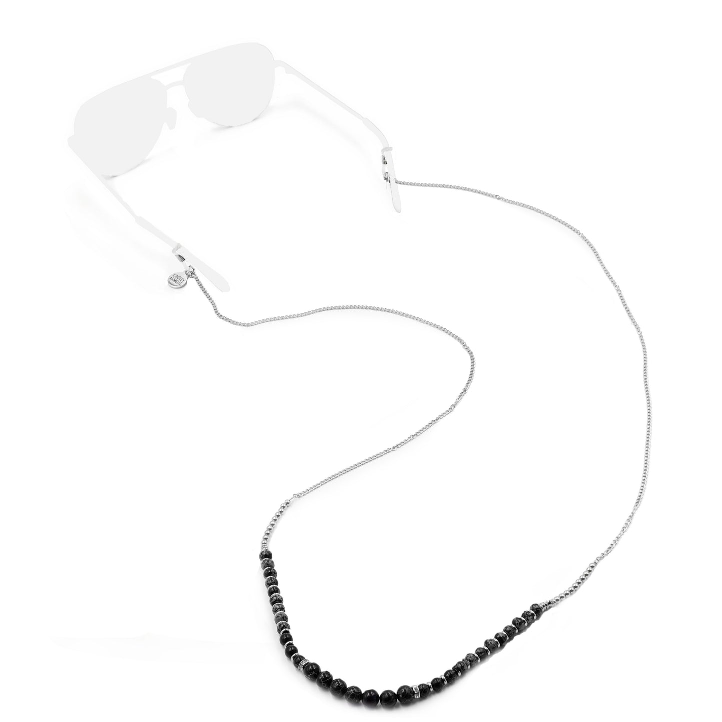 Sunny Collection - Silver Phoebe Stella Sunglasses Strap (Limited Edition)