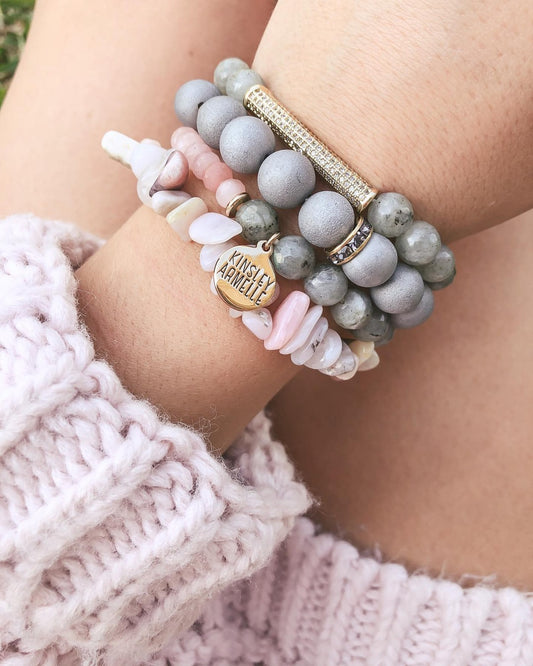 Strawberry Mist Bracelet Stack