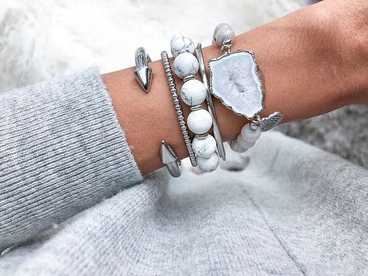 Silverpointe Bracelet Stack