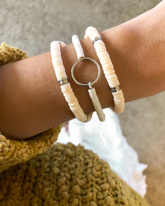 Silver Vida Bracelet Stack