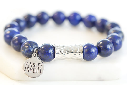 Cyprus Collection - Silver Indigo Bracelet