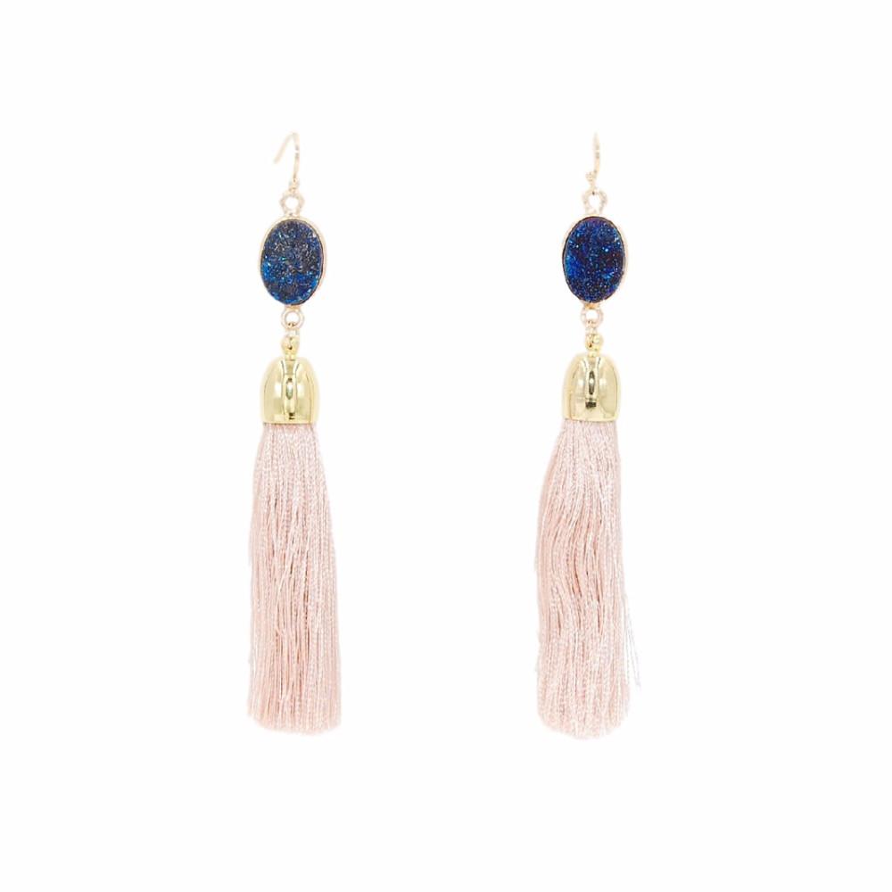 Fringe Collection - Riley Drop Earrings - Kinsley Armelle