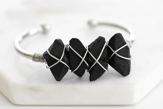 Devi Collection - Silver Raven Bracelet