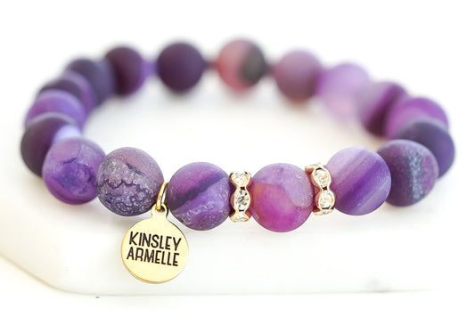 Eternity Collection - Merlot Bracelet