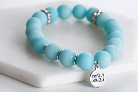 Eternity Collection - Silver Mint Bracelet