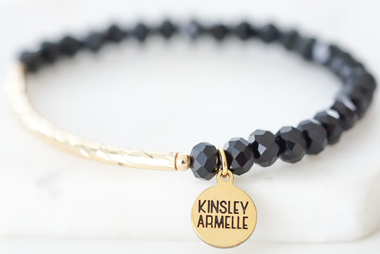 Glory Collection - Coal Bracelet