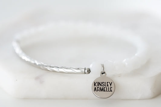 Glory Collection - Silver Perla Bracelet