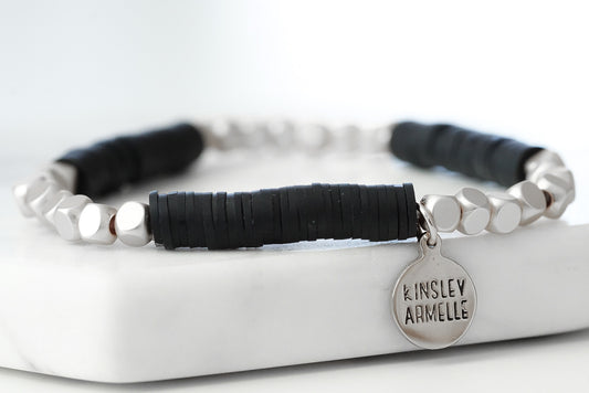 Livia Collection - Silver Raven Bracelet