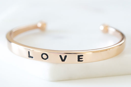 Love Collection - Rose Gold Bracelet
