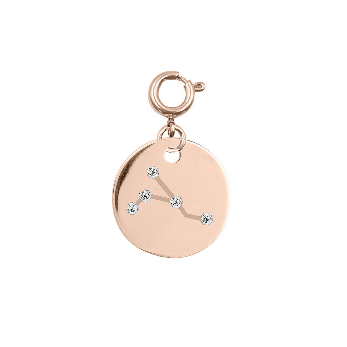 Maker Collection - Rose Gold Cancer Zodiac Charm (Jun 21 - July 22) (Ambassador)