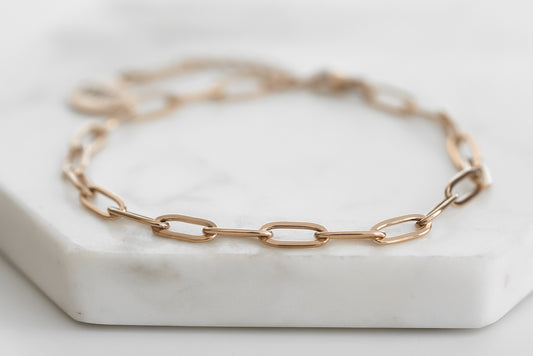 Maker Collection - Rose Gold Lync Bracelet