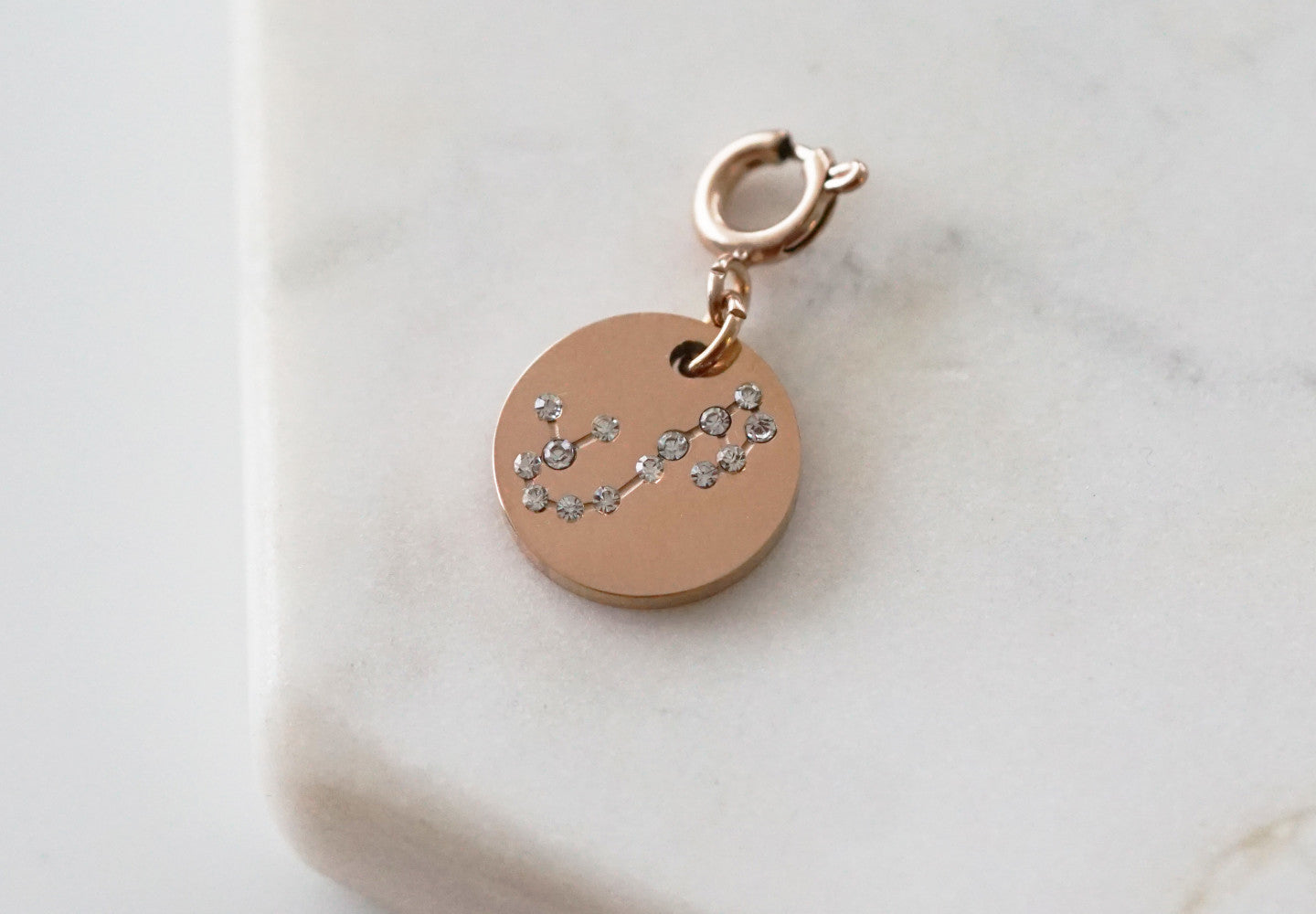 Maker Collection - Rose Gold Scorpio Zodiac Charm (Oct 23 - Nov 21)