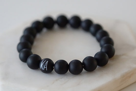 Muze Collection - Coal Bracelet 10mm
