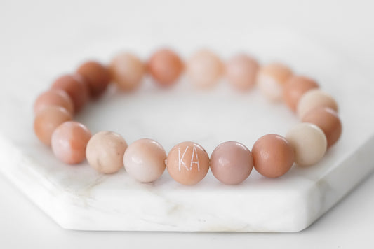 Orbit Collection - Old Rose Bracelet 10mm