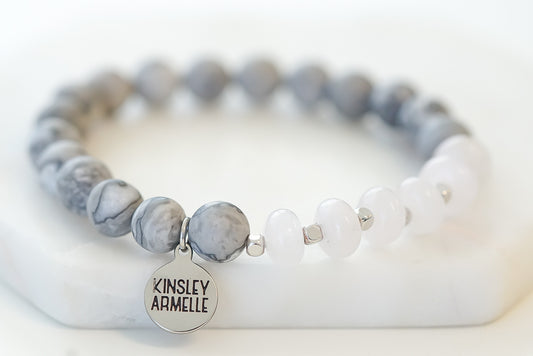 Pixie Collection - Silver Pink Dusk Bracelet