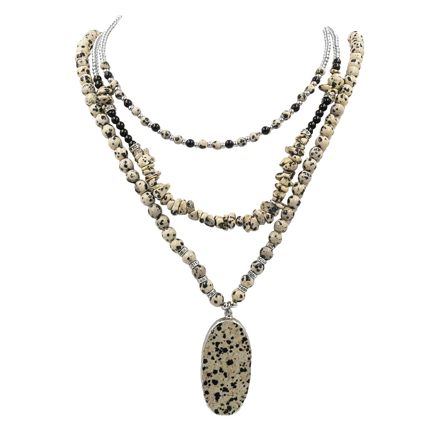Silver Nerissa Necklace Set
