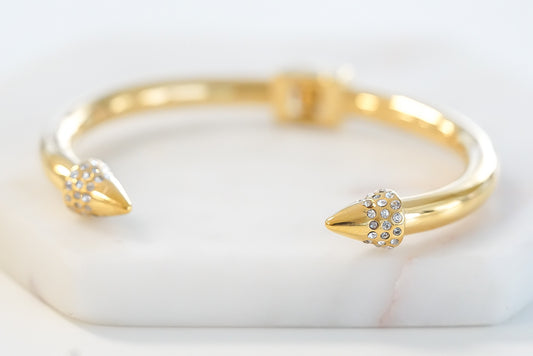 Spike Collection - Gold Bling Bracelet