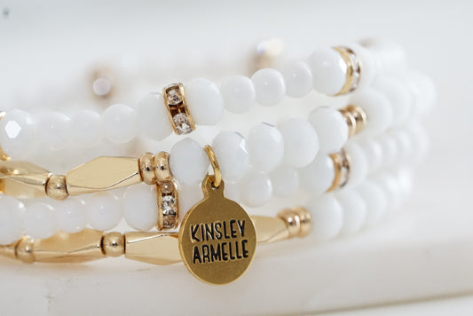 Stacked Collection - Ashen Bracelet Set