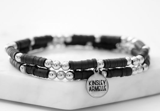 Thora Collection - Silver Raven Bracelet Set