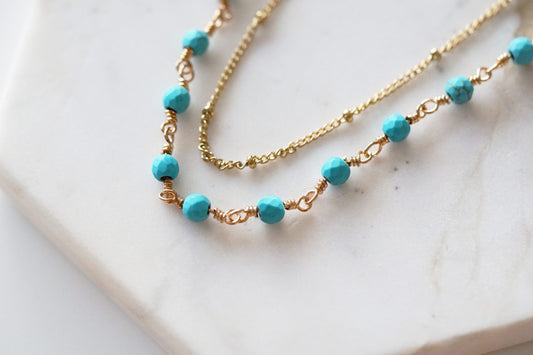 Vail Collection - Turquoise Necklace