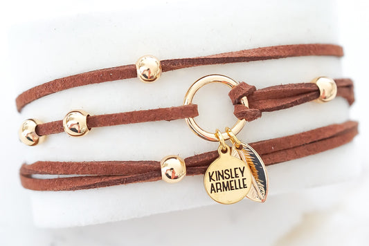 Wrap Collection - Rust Bracelet