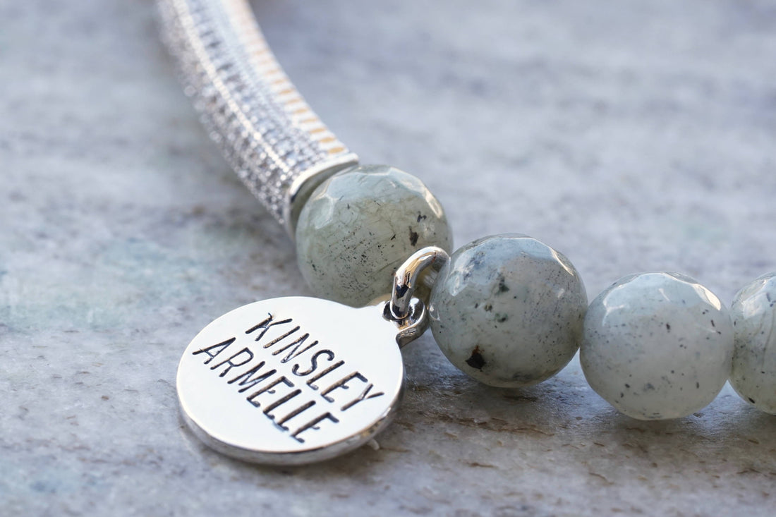 Glitz Collection - Silver Haze Bracelet