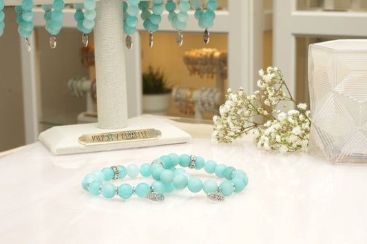 Eternity Collection - Silver Mint Bracelet