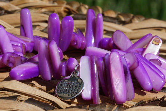 Chip Collection - Silver Wild Orchid Bracelet