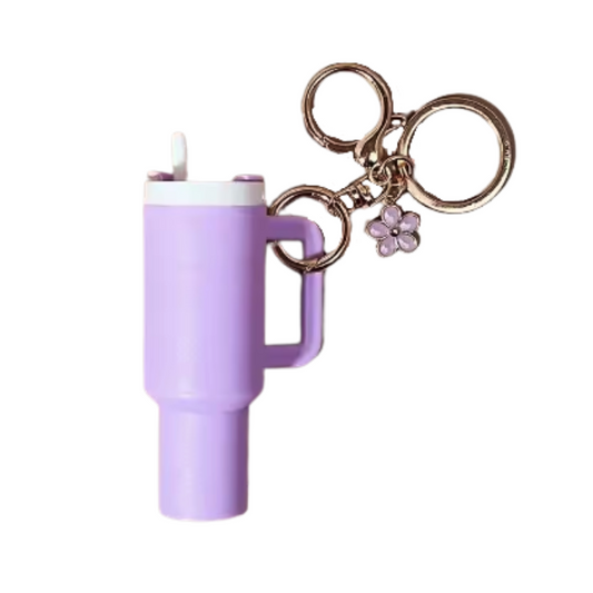 Accessory Collection - Lilac Storage Keychain