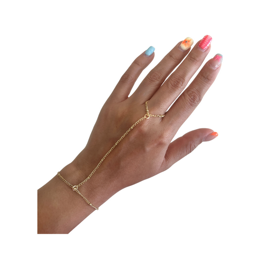 Adorn Collection - Gold Hand Chain