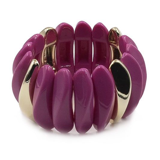 Avalon Collection - Fuchsia Bracelet
