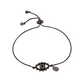 Delmira Collection - Black Evil Eye Bracelet