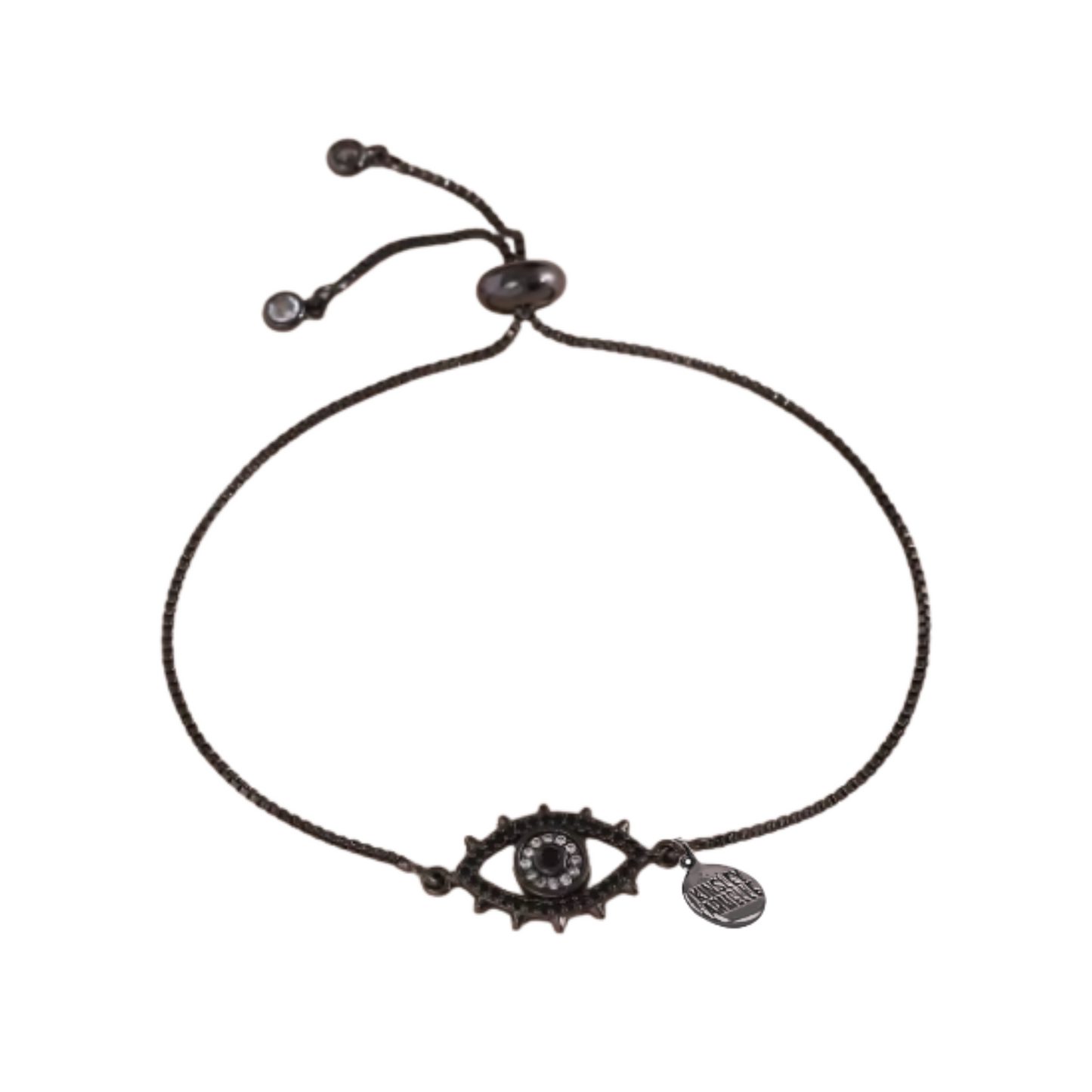Delmira Collection - Black Evil Eye Bracelet