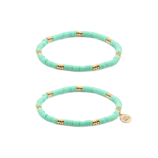 Gabriella Collection - Mint Bracelet Set (Limited Edition)