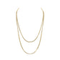 Goddess Collection - Dual Curb Necklace Chain (Limited Edition)