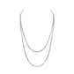 Goddess Collection - Silver Dual Curb Necklace Chain (Limited Edition)