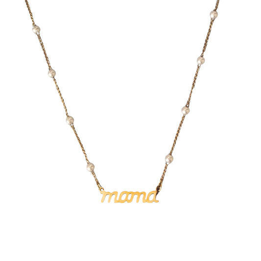 Mama Collection - Pearl Necklace