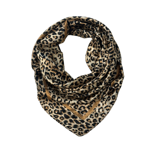 Silk Collection - Leopard Scarf