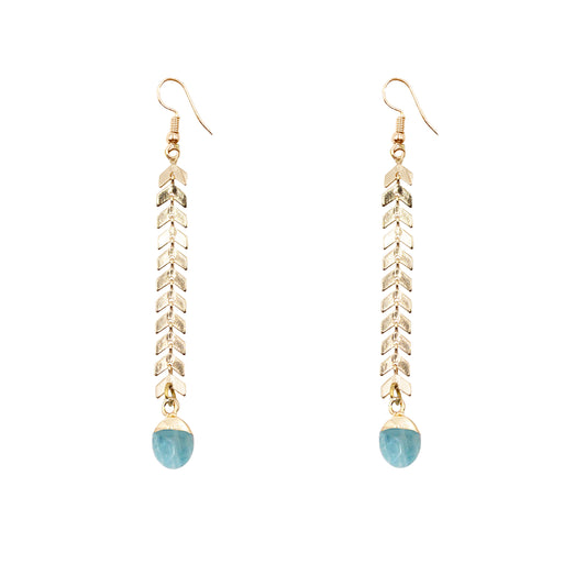 Lance Collection - Mint Drop Earrings (Limited Edition)