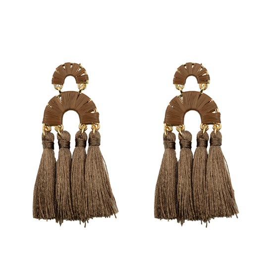 Pavlova Collection - Rust Earrings (Limited Edition)