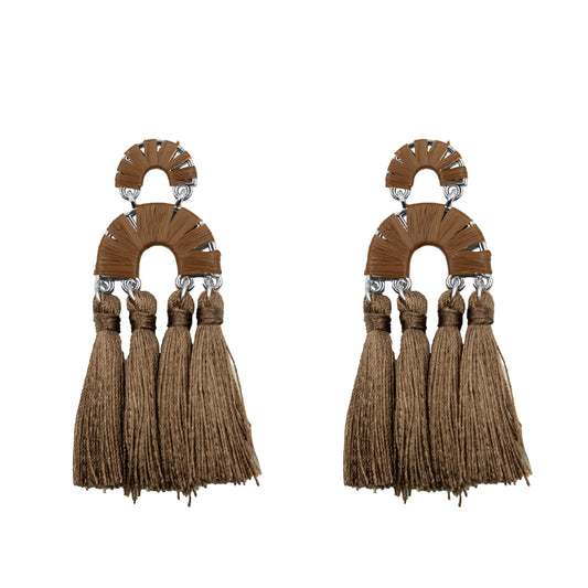 Pavlova Collection - Silver Rust Earrings (Limited Edition)