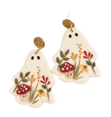 Boo Collection - Ghost Earrings