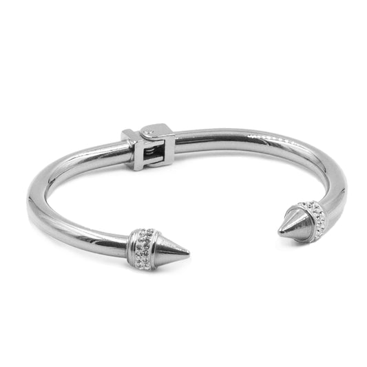Spike Collection - Silver Bling Bracelet