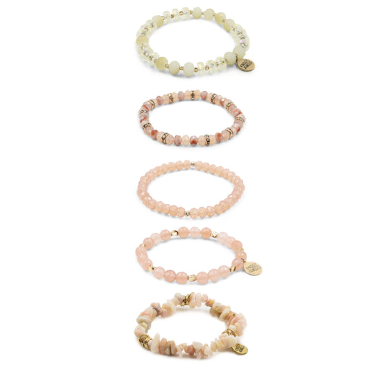 Stacked Collection - Seashell Party Bracelet Set (Limited Edition)