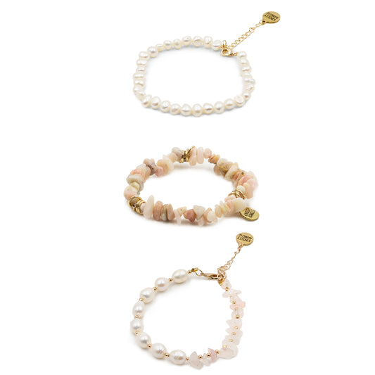 Stacked Collection - Seaside Ballet Bracelet Set (Limited Edition)