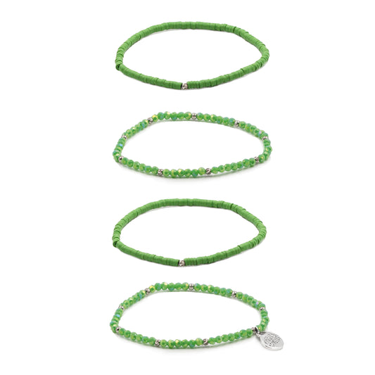 Stacked Collection - Silver Agnes Bracelet Set (Limited Edition)