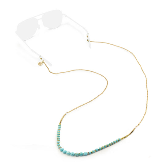 Sunny Collection - Phoebe Turquoise Sunglasses Strap (Limited Edition)