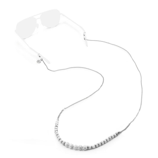 Sunny Collection - Silver Phoebe Pepper Sunglasses Strap (Limited Edition)