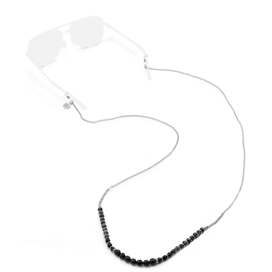 Sunny Collection - Silver Phoebe Stella Sunglasses Strap (Limited Edition)